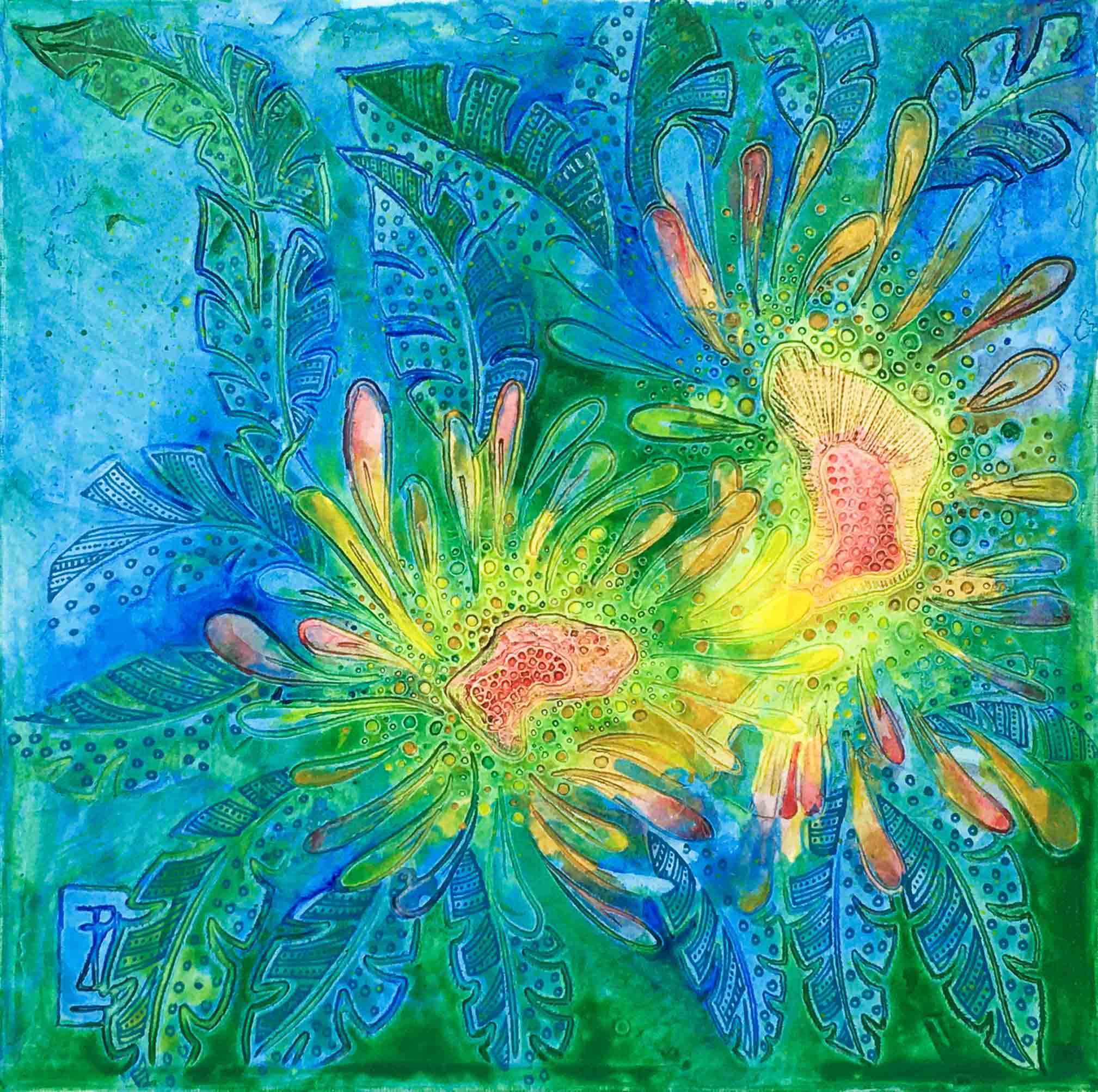 22H01 Floral Splash