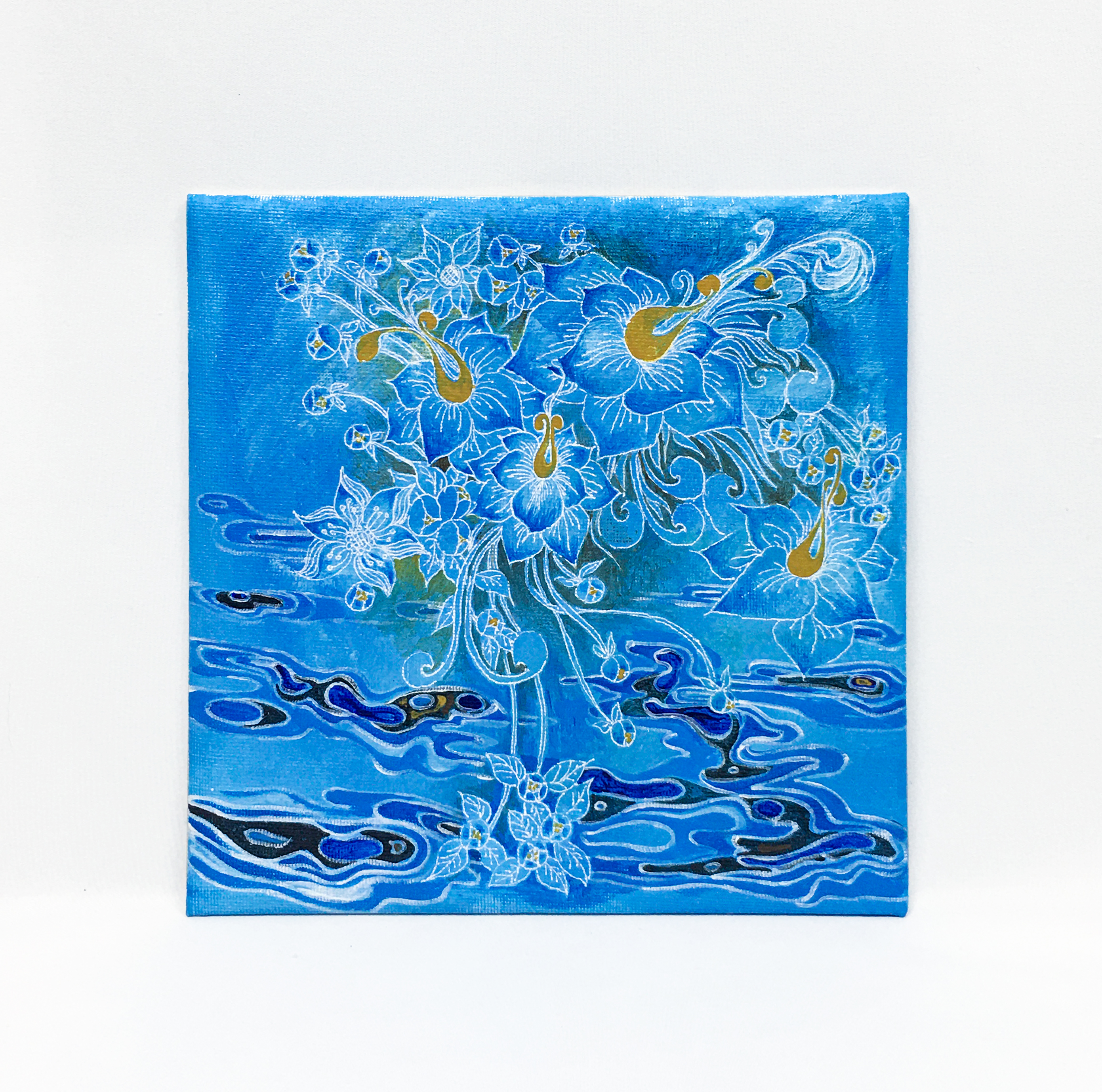 22E01 Siberian Lilies by Water
